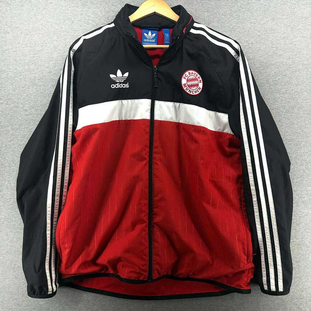 Adidas Originals FC Bayern München Track Jacket Size Medium - Picture 2 of 11